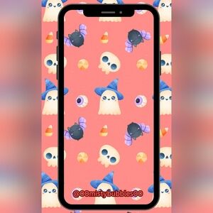 HalloweenPhone Digital Wallpaper / poster only 4$
